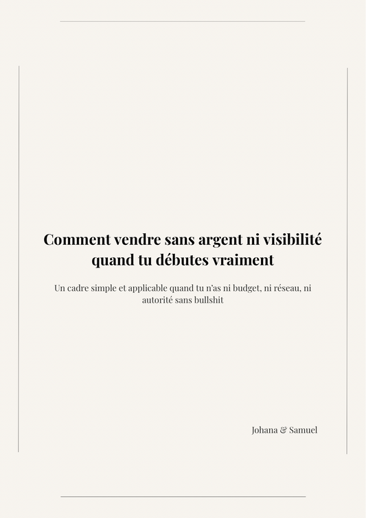 E- book partir de rien vendre avec de 0€ à 2.000€